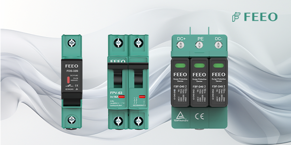 Reliable And Efficient FEEO Mini MCB 1000/1200/1500V 63 Amp Ka MCB DC Miniature Circuit Breaker