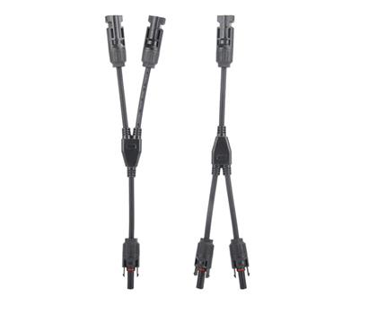 IP67 MC4 Solar Connector Y type 2 in 1 out